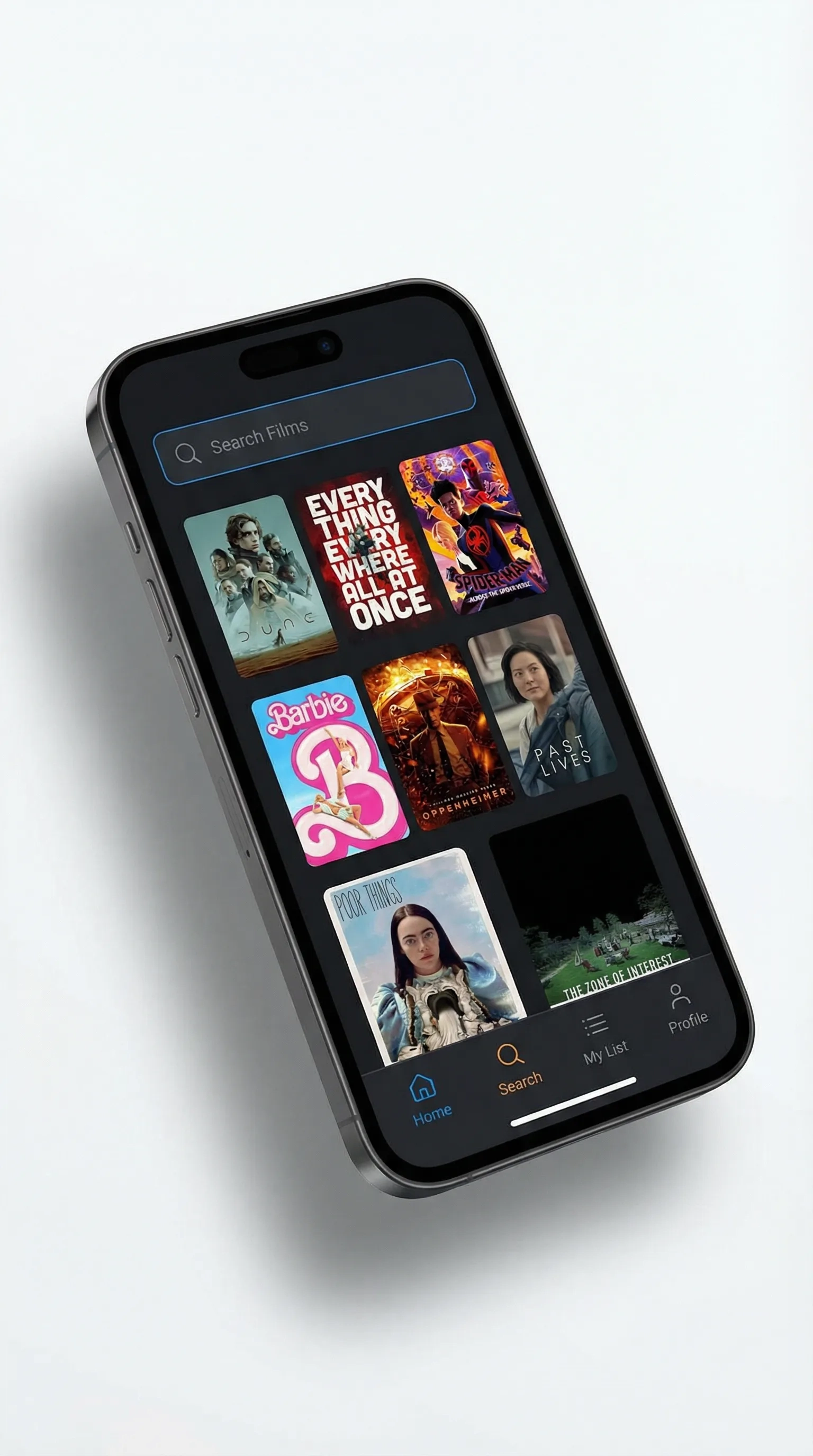 比安卡手机客户端界面展示